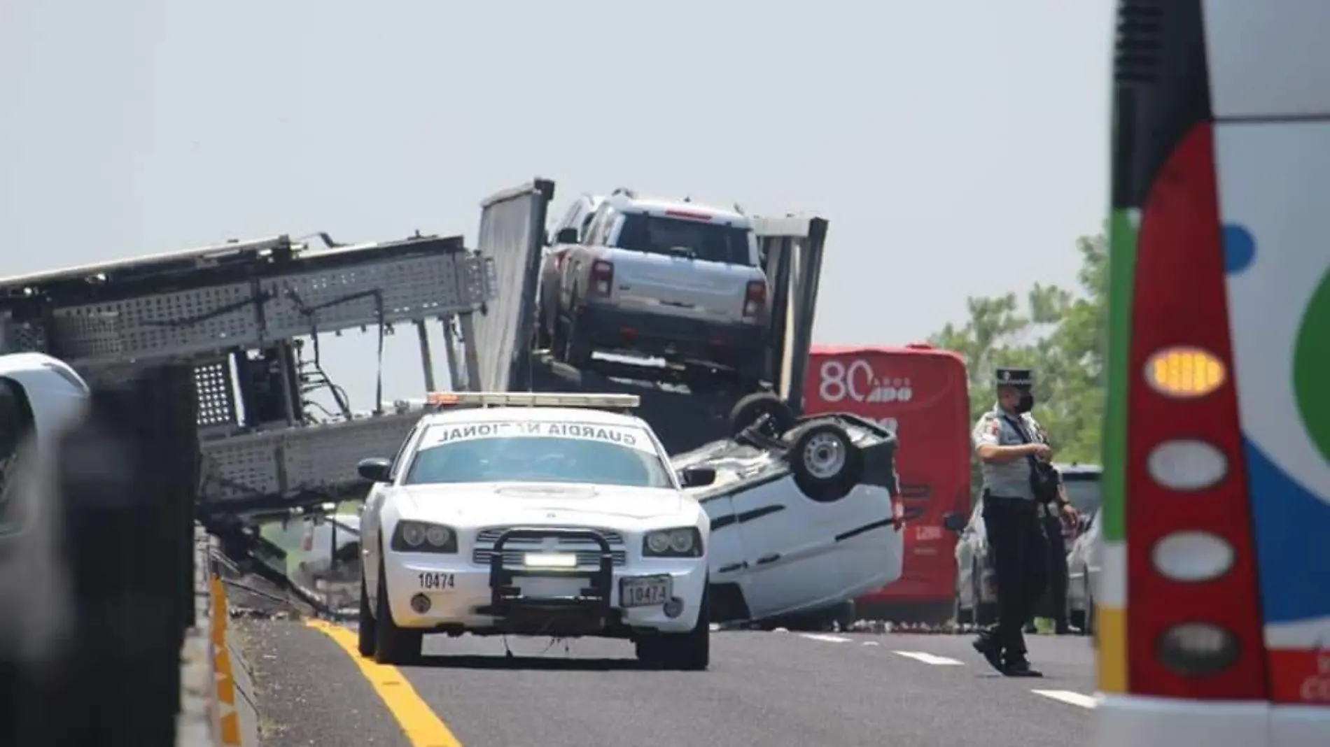 accidente carretera costera